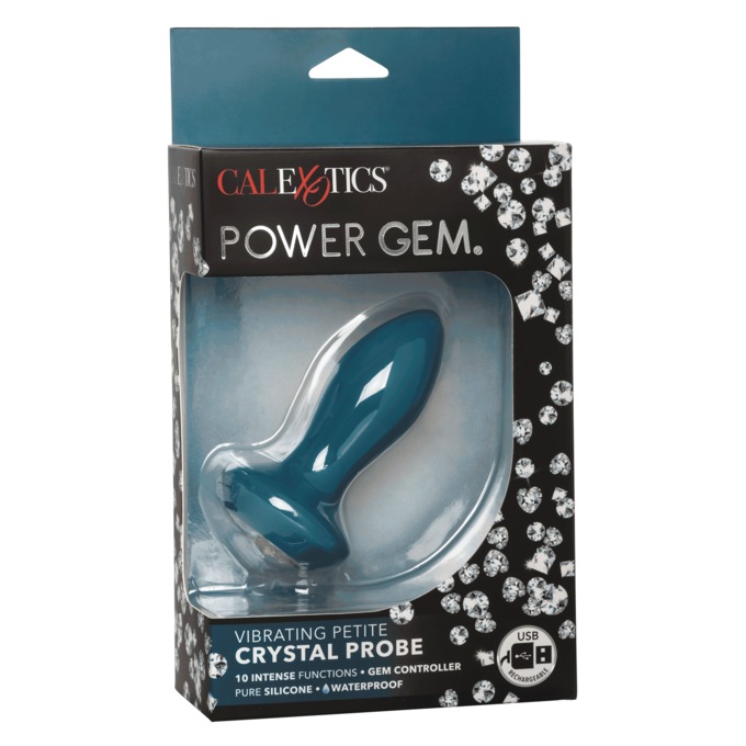 Power Gem Vibrating Petite Crystal Probe, , large
