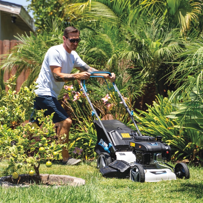Pulsar 21" 200CC 3-in-1 Self-Propelled Lawn Mower, Black, large