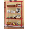 5-Tier Wide Mobile Shelf, , large