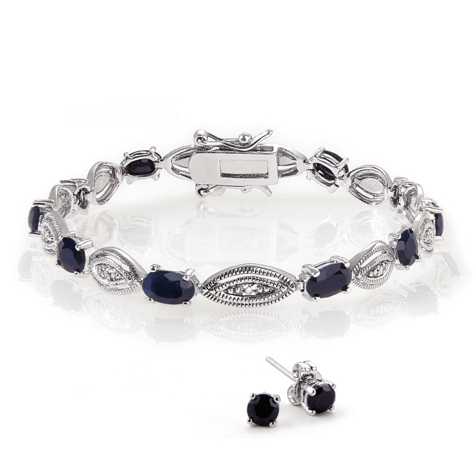 Diamond accent tennis bracelet online