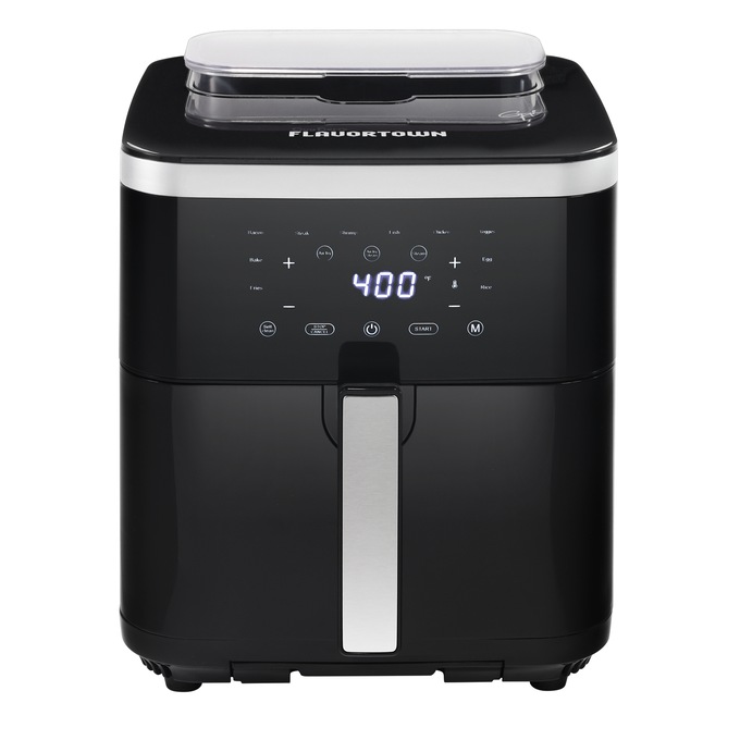 Guy Fieri Flavortown 6.5-Quart Steam Air Fryer, Black, large