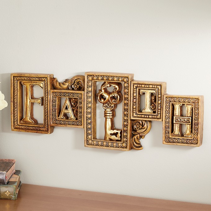 Faith Key Wall Decor Montgomery Ward Kmart has the best selection of wall decor in stock. faith key wall decor