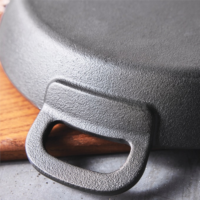 Bobby Flay by GreenPan 12" Cast Iron Fry Pan, , large