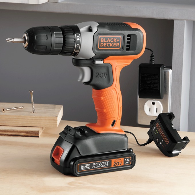 BLACK+DECKER 20V MAX Cordless Drill/Driver (Tool Only), , large