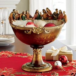 Last Supper Decorative Bowl, , large