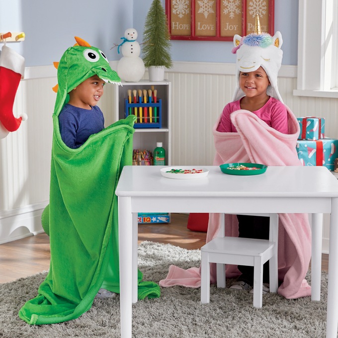 Child&#39;s Hooded Blanket, , large