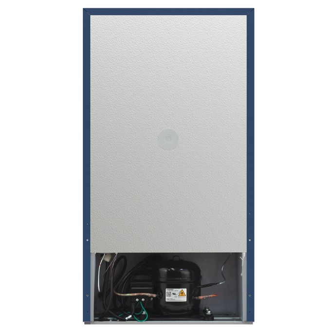 Montgomery Ward 3.2 cu. ft. Contemporary Fridge/Freezer, Gray or Blue, Marine, large