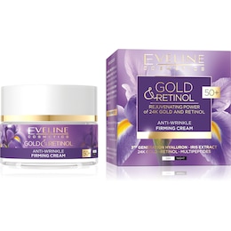Eveline Cosmetics Gold &amp; Retinol 50+ Anti-Wrinkle Firming Cream, , large