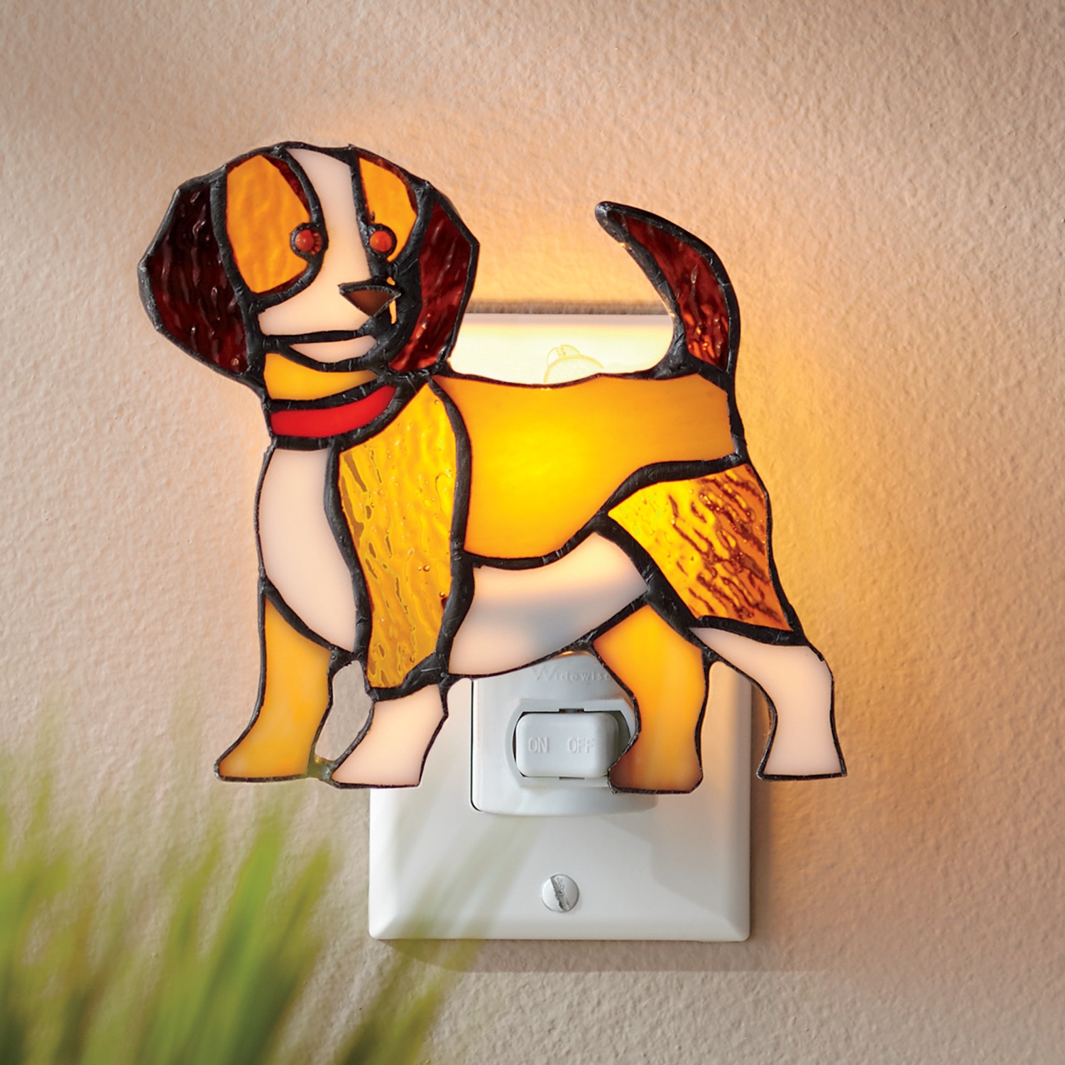 Stained Glass Pets Night Light Montgomery Ward