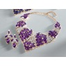 Crystal Marquise Necklace and Earring Set, , large
