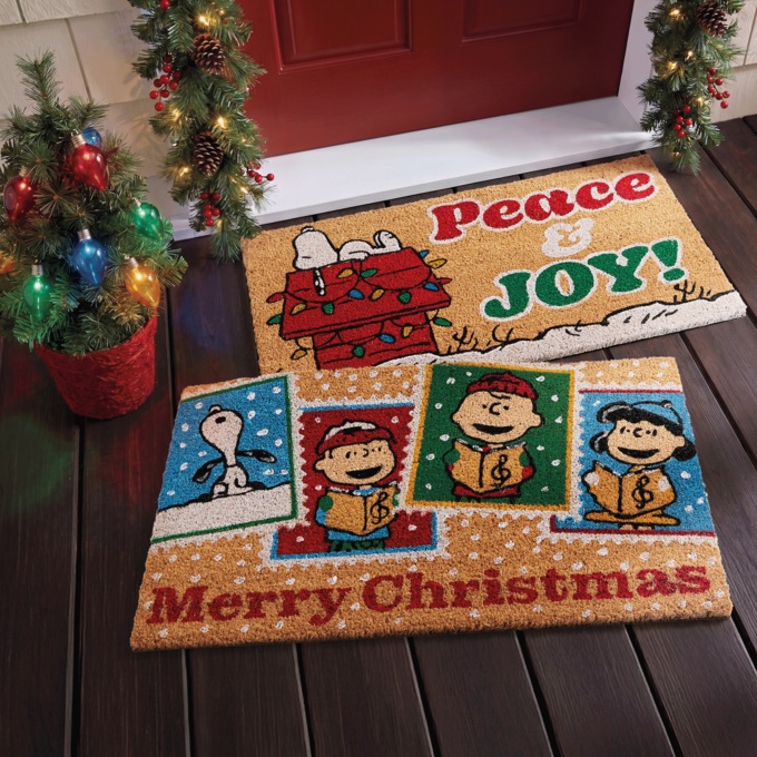 Set of 2 Licensed Character Coir Door Entry Mat - 20" x 34", , large