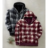 Fleece Reversible Hoodie, , large