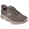 Skechers Men's Slip-Ins GO WALK Arch Fit 2.0, Taupe, large