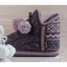MUK LUKS Amira Slipper Bootie, , large