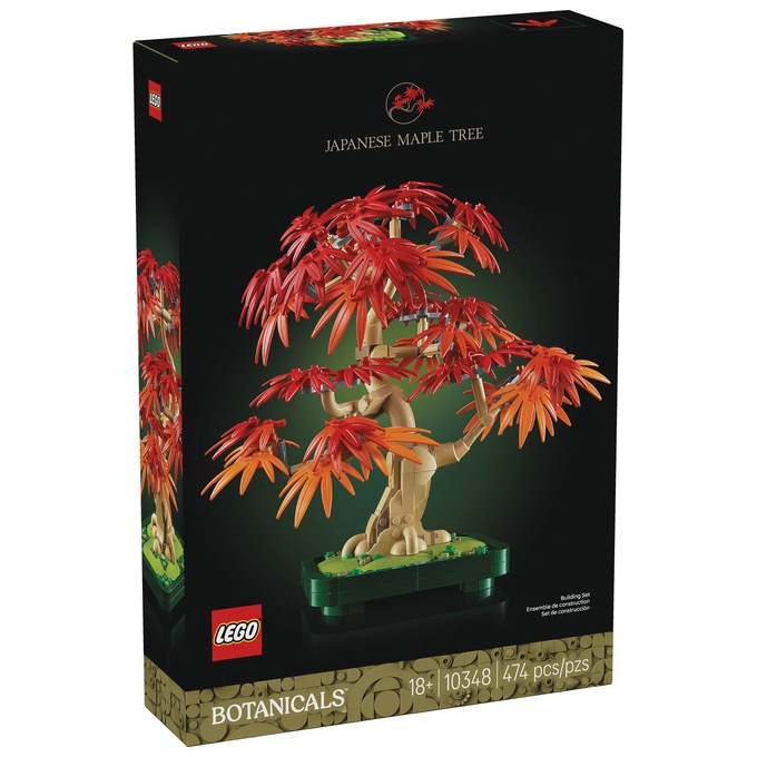 LEGO Botanicals Japanese Red Maple Bonsai Tree, , large