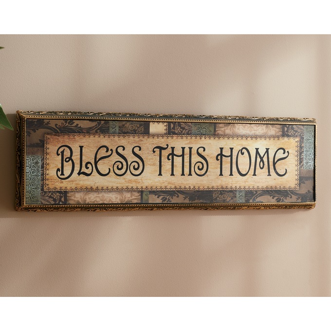 Bless This Home Plaque Montgomery Ward