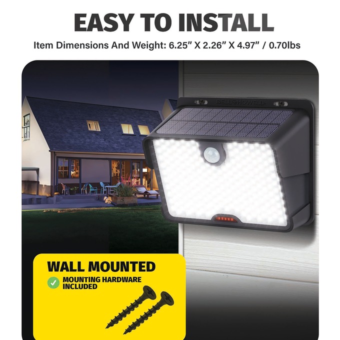 Bell+Howell Bionic Wall Light Pro, , large