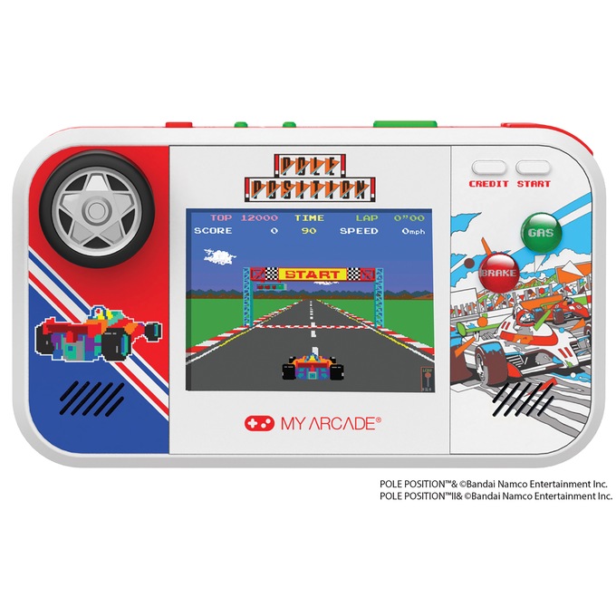 Pole Position Pocket Player, White, large