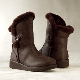 Skechers Women&amp;&#35;39;s Keepsakes Wedge - Lovely Stud Boot, , large
