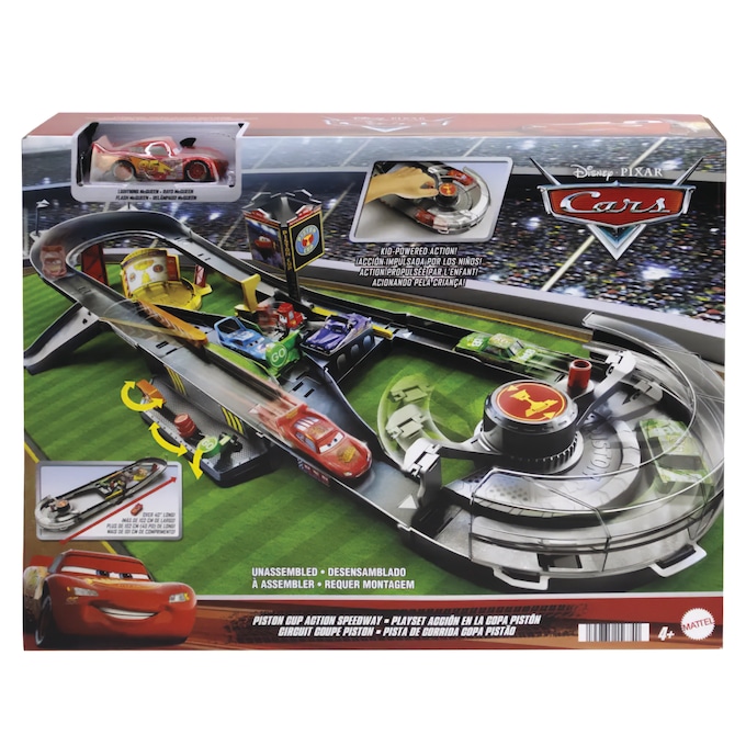 Disney Pixar Cars Speedway with Car, , large