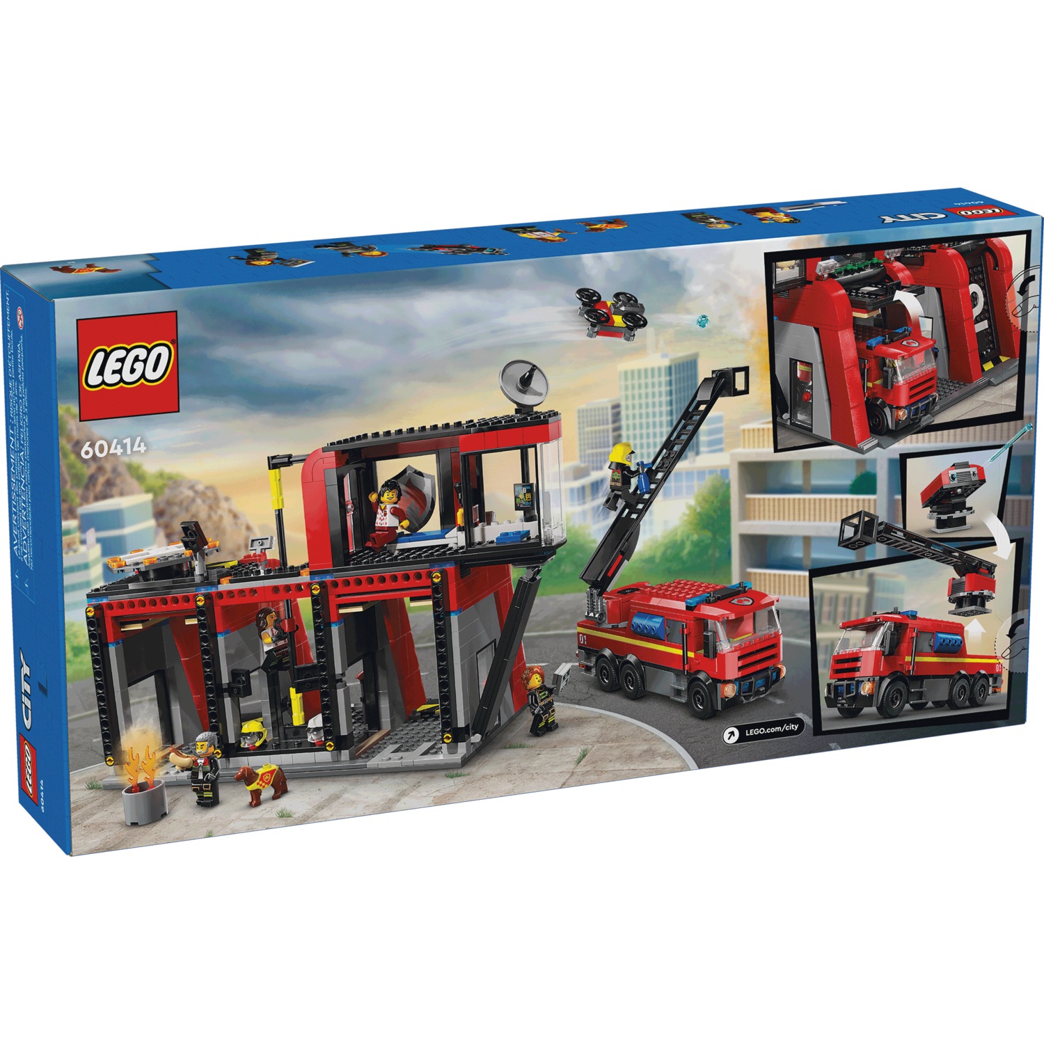 LEGO City Fire Station With Fire Truck Montgomery Ward