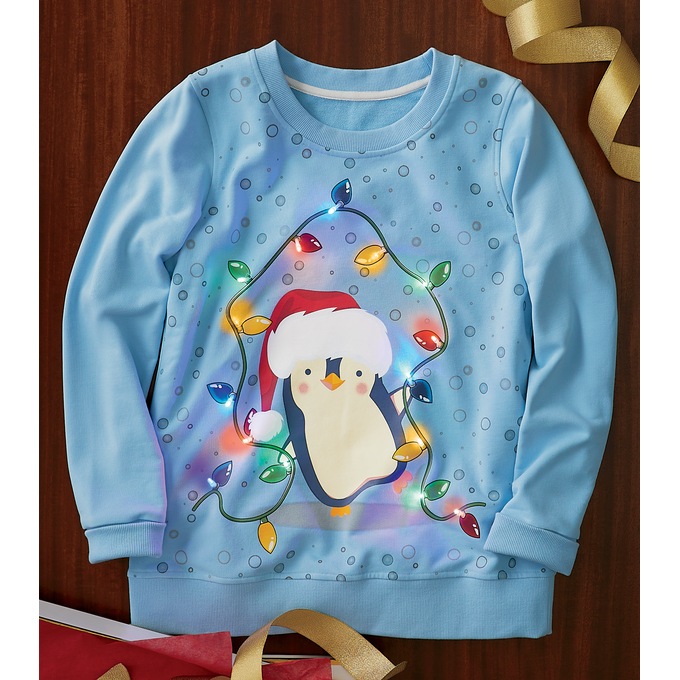 Piper The Penguin Sweatshirt, , large