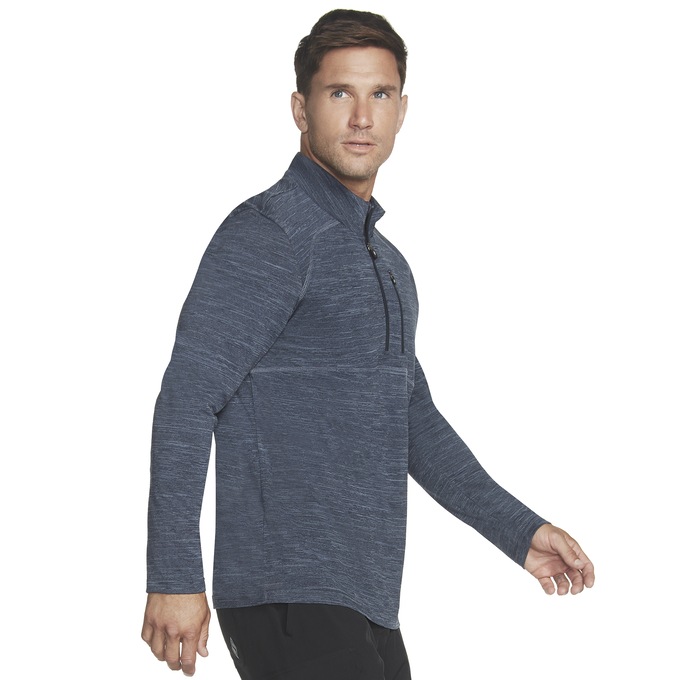 Skechers Men&#39;s Ultra Flight 1/4-Zip Shirt, , large