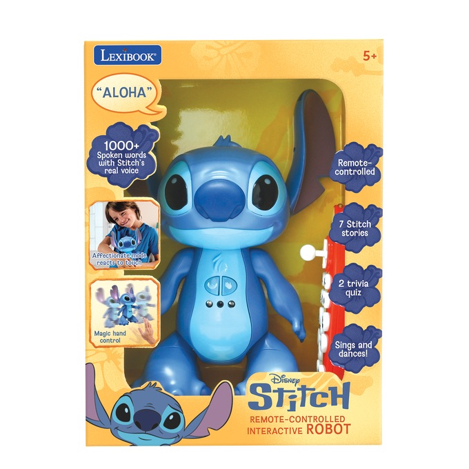 Lexibook Interactive Stitch, Blue, large