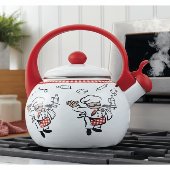 Chef Whistling Tea Kettle