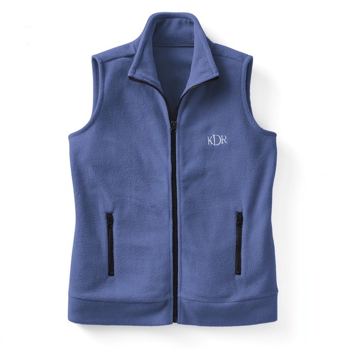 Personalized Women's Fleece Vest, , large