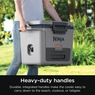 Ninja FrostVault Hard Cooler with Dry Zone, Gray, large