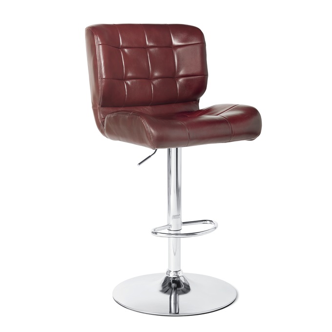 Laurel Oversized Tufted Stool, , large