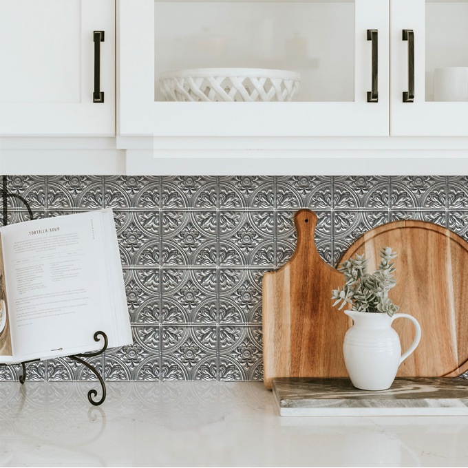 Roommates Peel and Stick Back Splash Tiles, , large