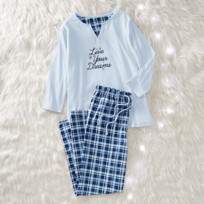 Live Your Dreams PJ Set, , large