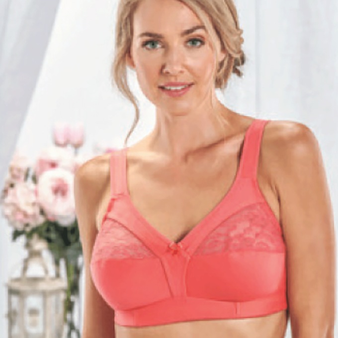 Cotton Comfort Bra, , large