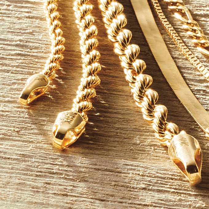 Gold Chains, , large