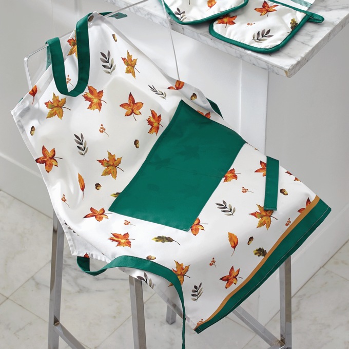Harvest Leaf Apron, , large