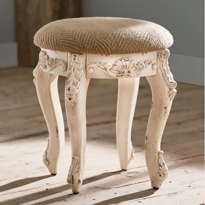 Carved Stool, , large