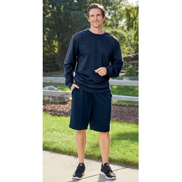 Comfort Crewneck and Sweat Shorts, , large