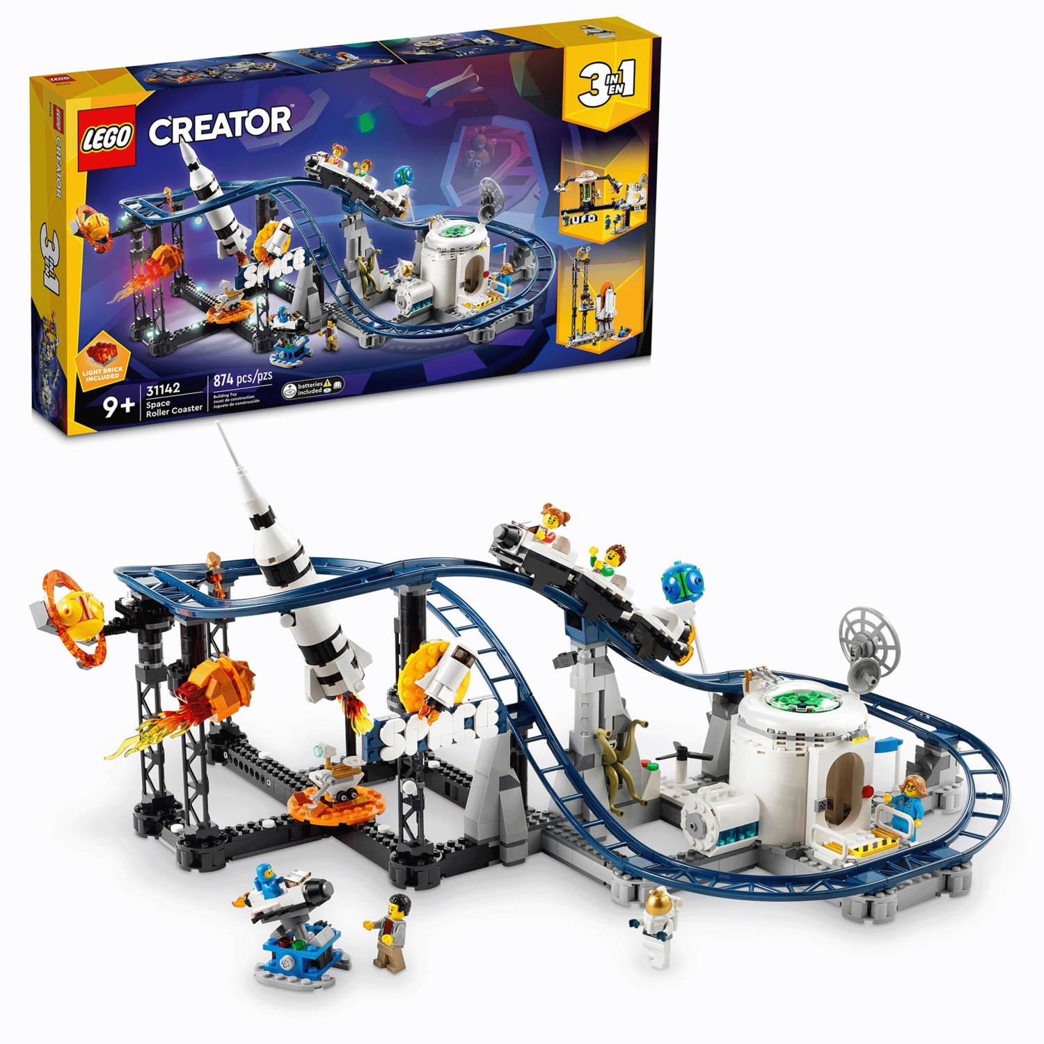 LEGO Creator 3-in-1 Space Roller Coaster | Montgomery Ward