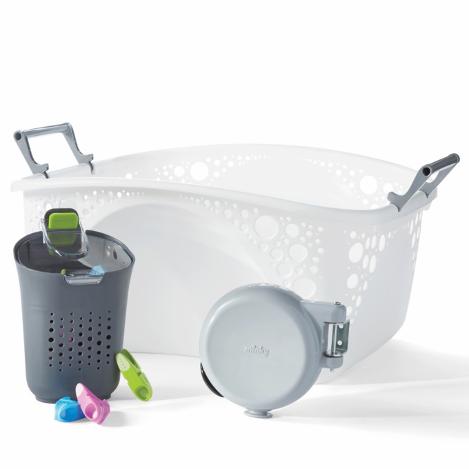 Minky Laundry Basket Drying Day Kit, , large