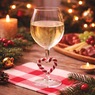 Candy Cane Glass Drinkware, , large