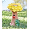 Sunflower Birdbath, , large