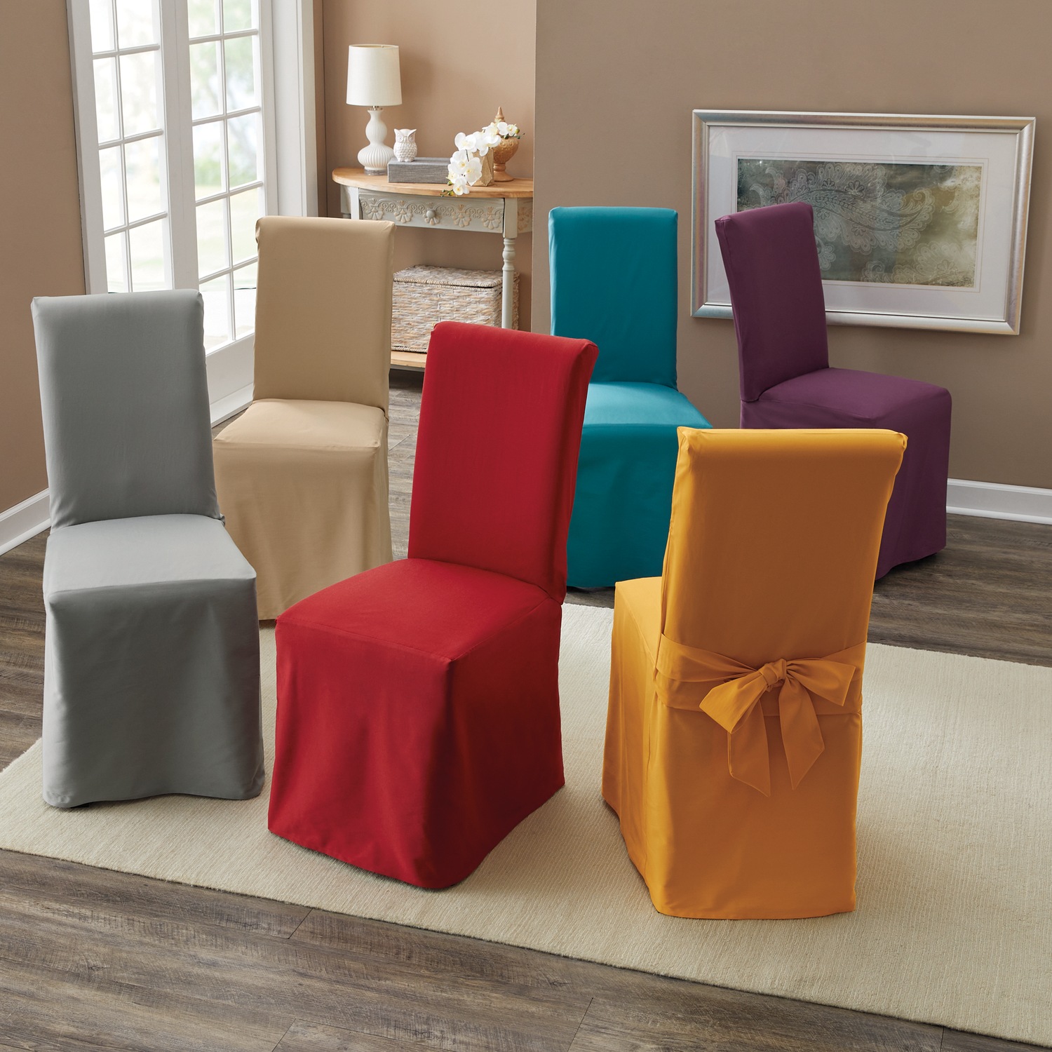 Large seat covers for dining room chairs cheap