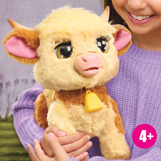 Furreal Maggie The Feed & Follow Cow, , large