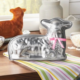 Nordic Ware 3-D Lamb Cake Pan, , large
