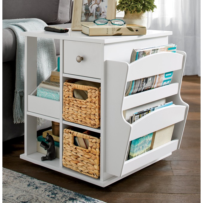 Admiral Revolving End Table, , large