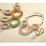 Crystal Circle Necklace and Earring Set, , large