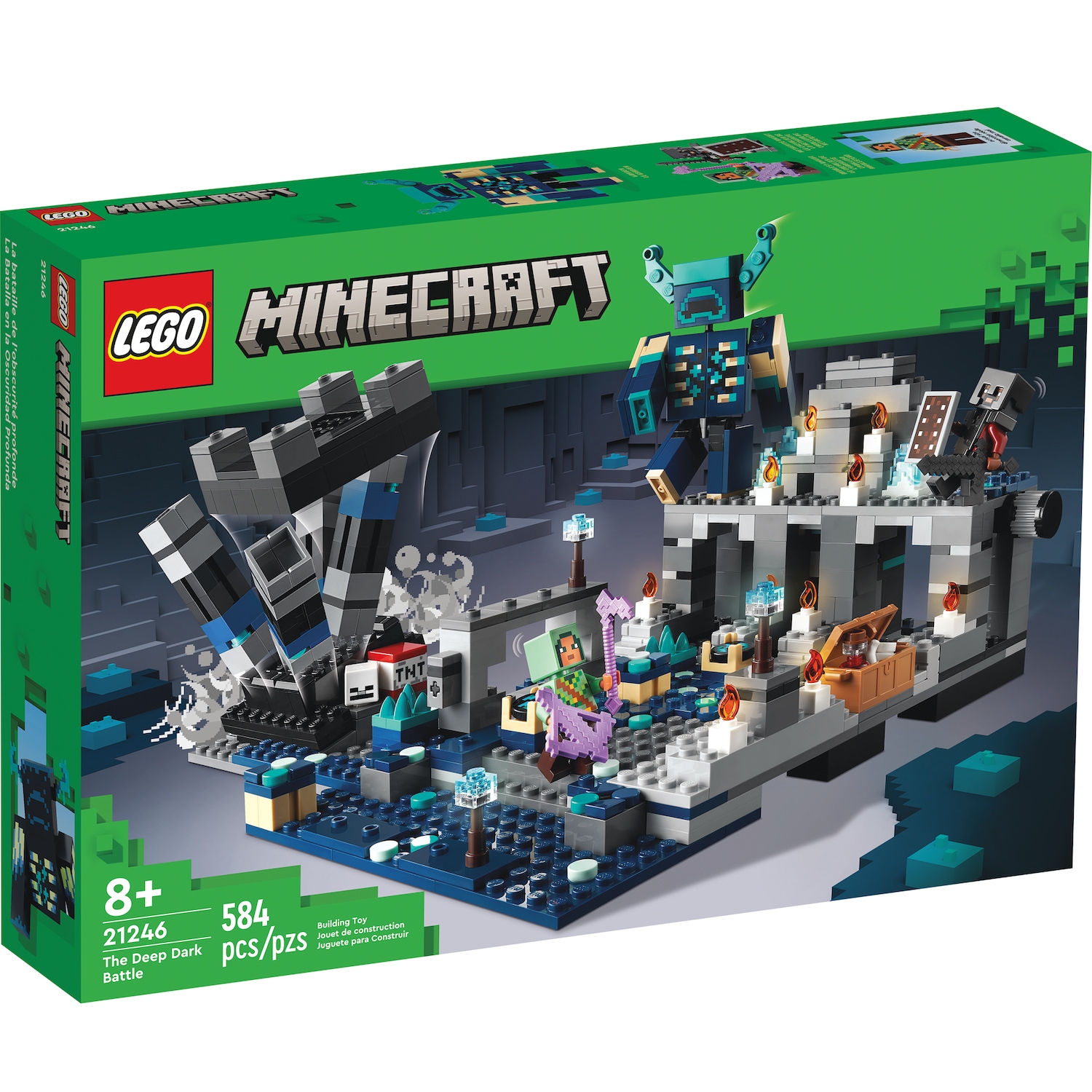 Lego Minecraft The Deep Dark Battle