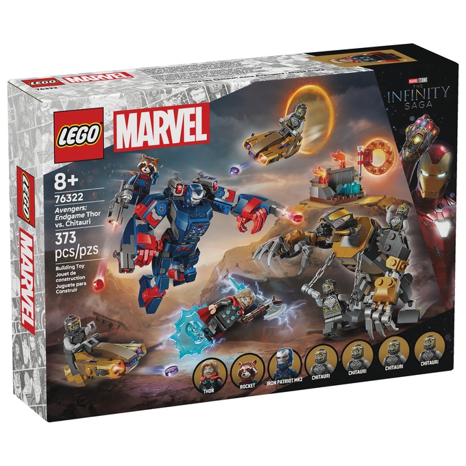 LEGO Marvel Avengers: Endgame Thor vs. Chitauri, , large